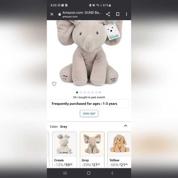 Flappy the Elephant - Picture 2 of 2